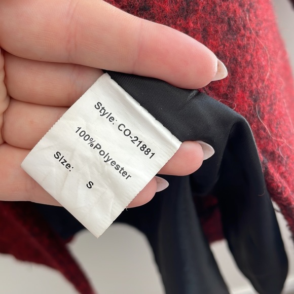 Pink Martini Red Coat Size Small - Picture 7 of 8